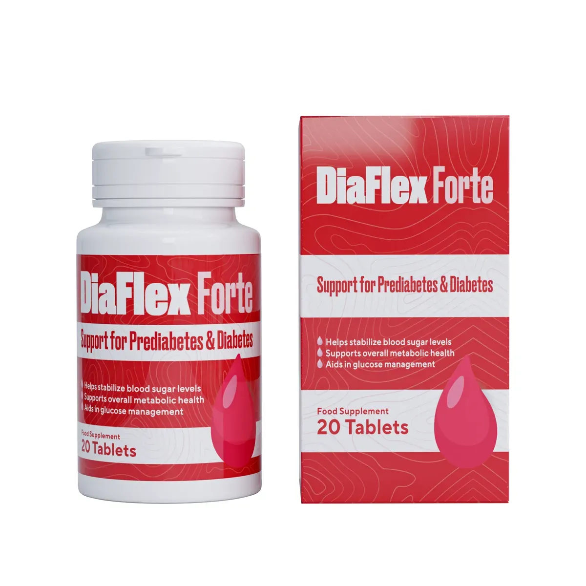 DiaFlex Forte, 20 comprimidos