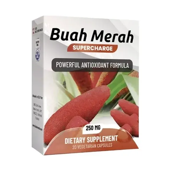 Buah merah, 20 capsules