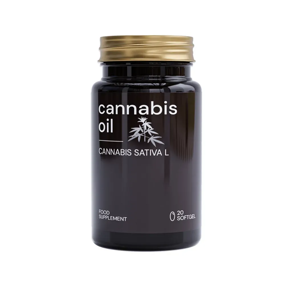 Cannabis Oil, 20 cápsulas