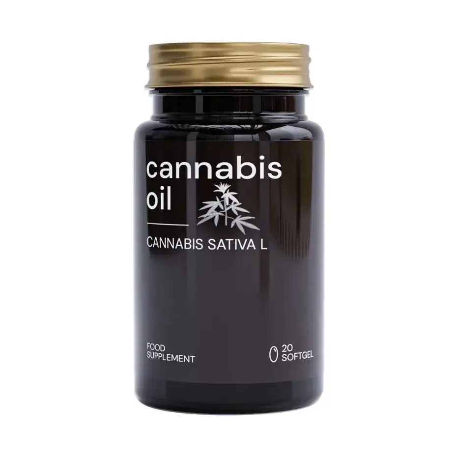 Cannabis Oil, 20 cápsulas