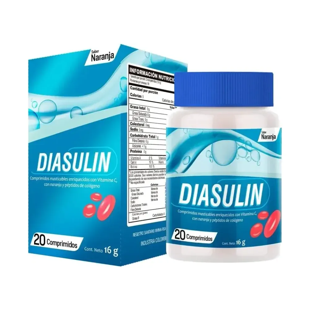 Diasulin, 20 comprimidos