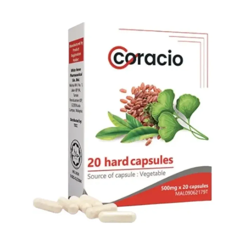 Coracio, 20 kapsul