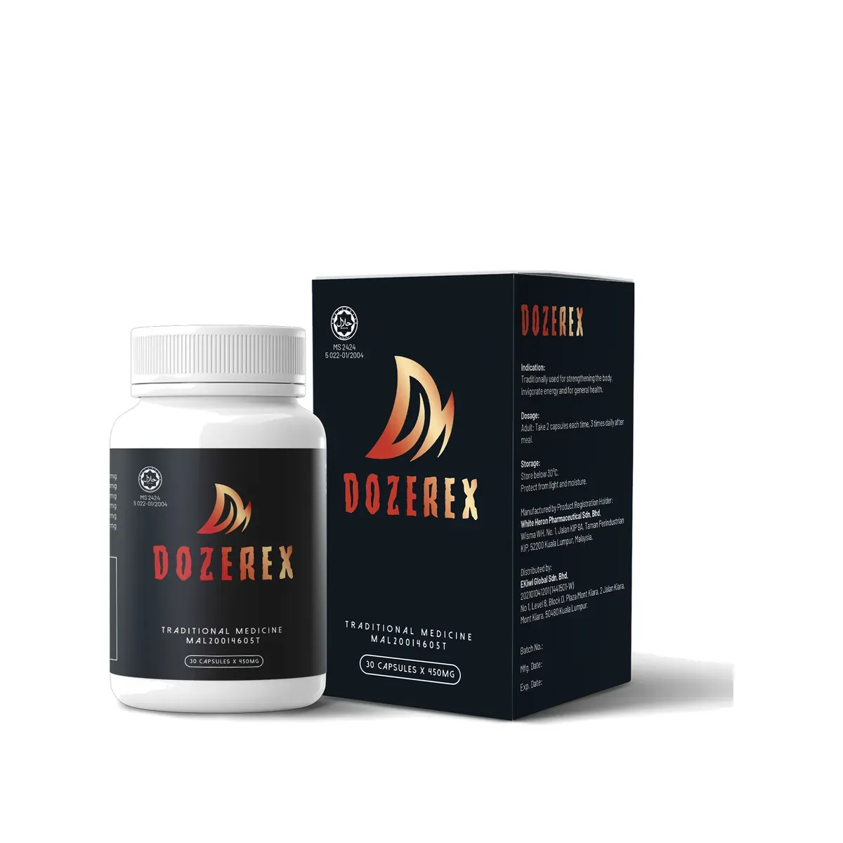 Dozerex, 30 kapsul