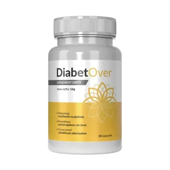 DiabetOver, kapsułki · 30 kapsułek