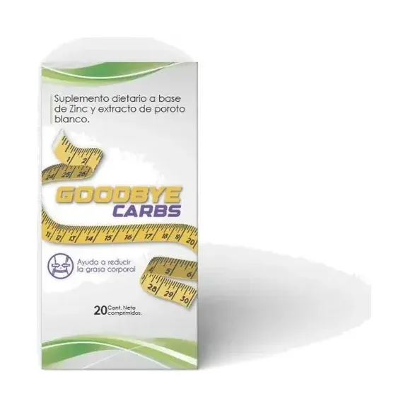 Goodbye Carbs, 20 comprimidos