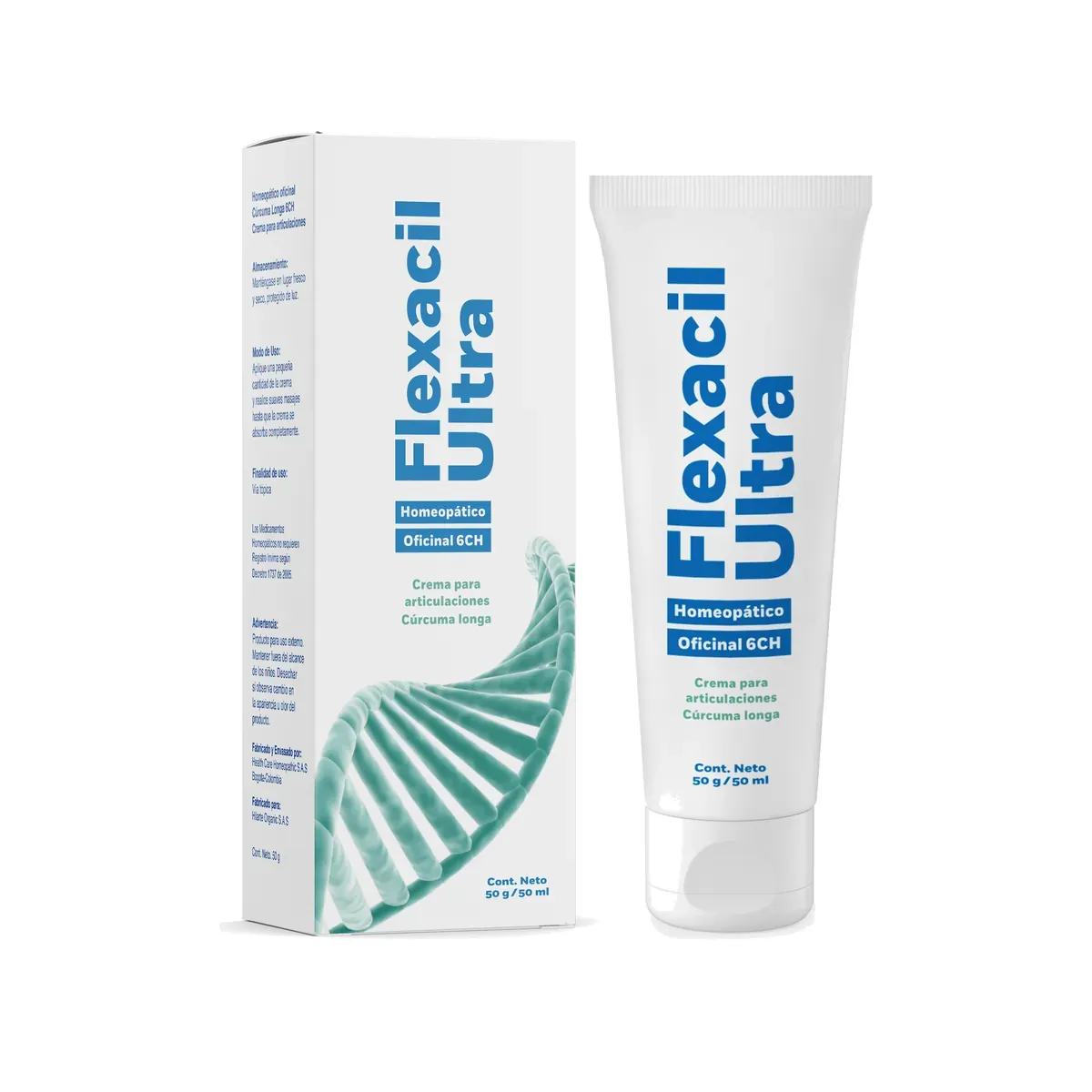 Flexacil Ultra (cream), Formato por confirmar por teléfono