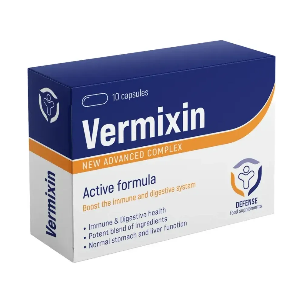 Vermixin, 10 cápsulas