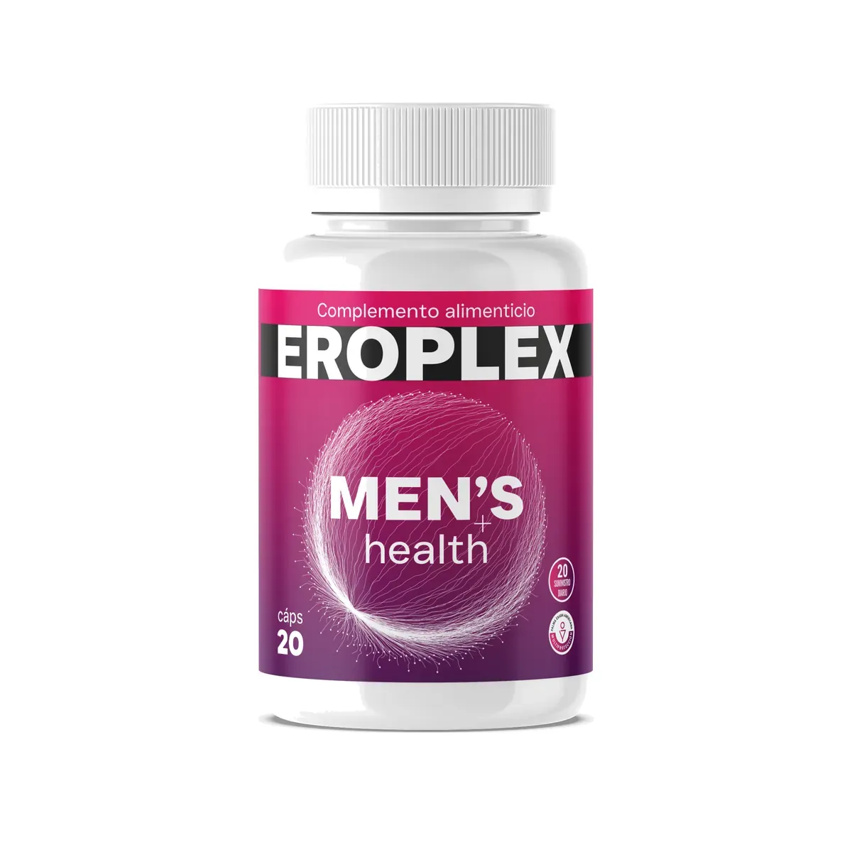 EROPLEX (male urination), 20 cápsulas