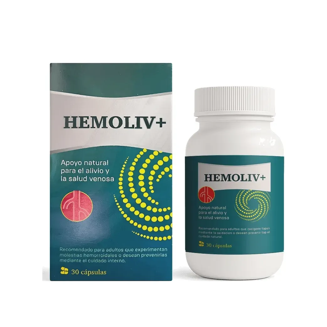 Hemoliv+, 30 cápsulas