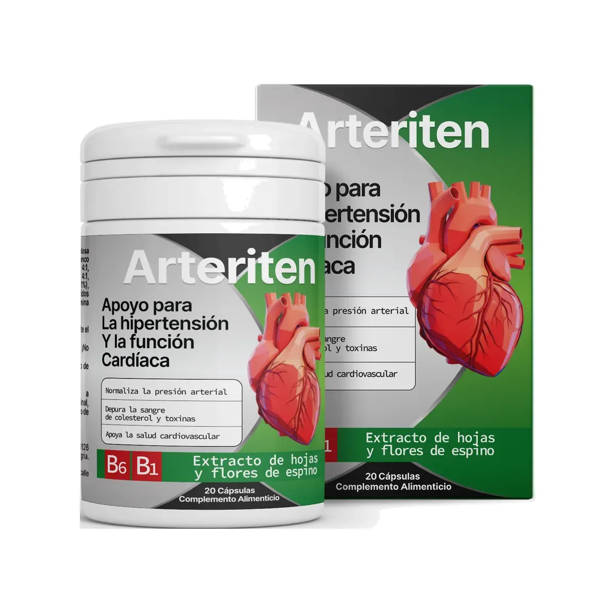 Arteriten, 20 cápsulas