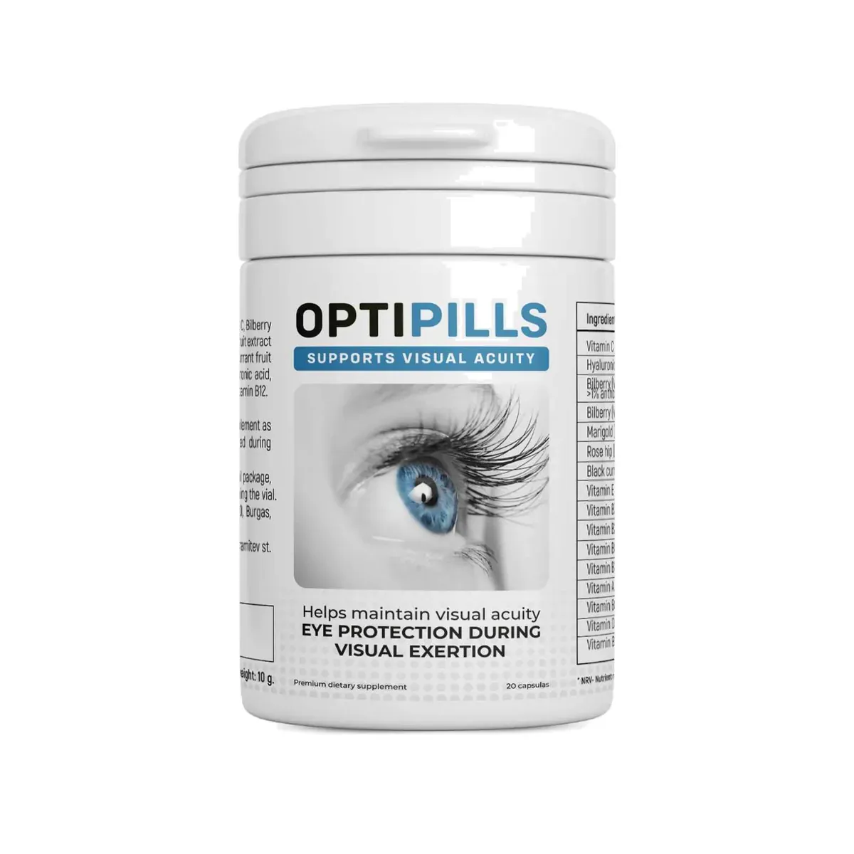 Optipills, 20 cápsulas