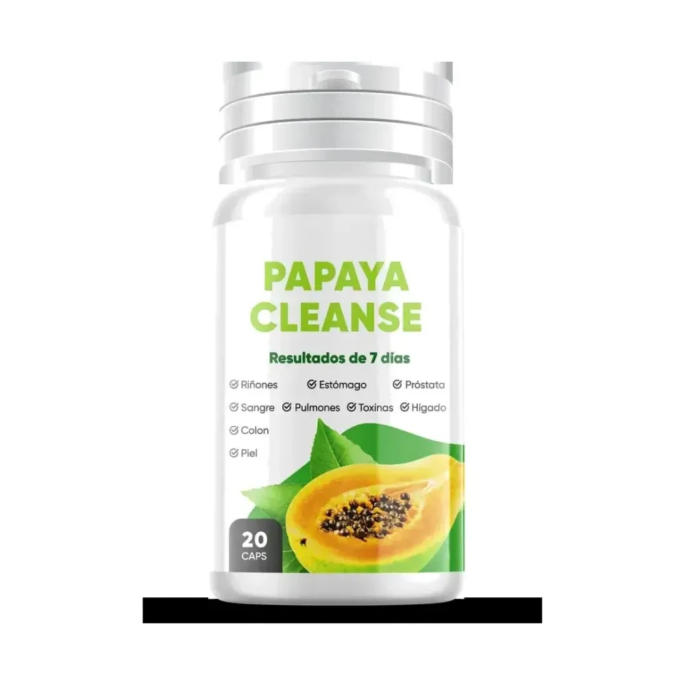Papaya Cleanse, 20 cápsulas