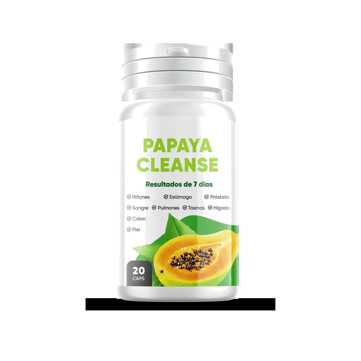 Papaya Cleanse, 20 cápsulas