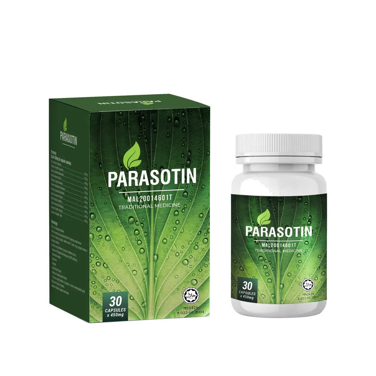 Parasotin, Format disahkan melalui telefon