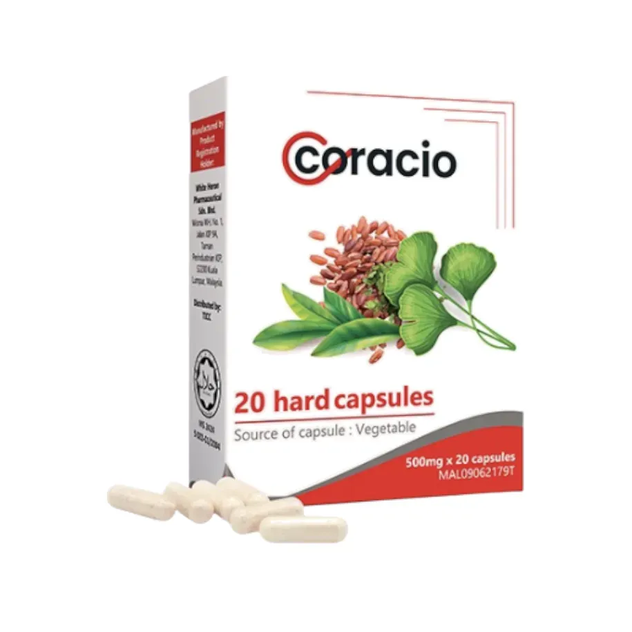 Coracio, 20 kapsul