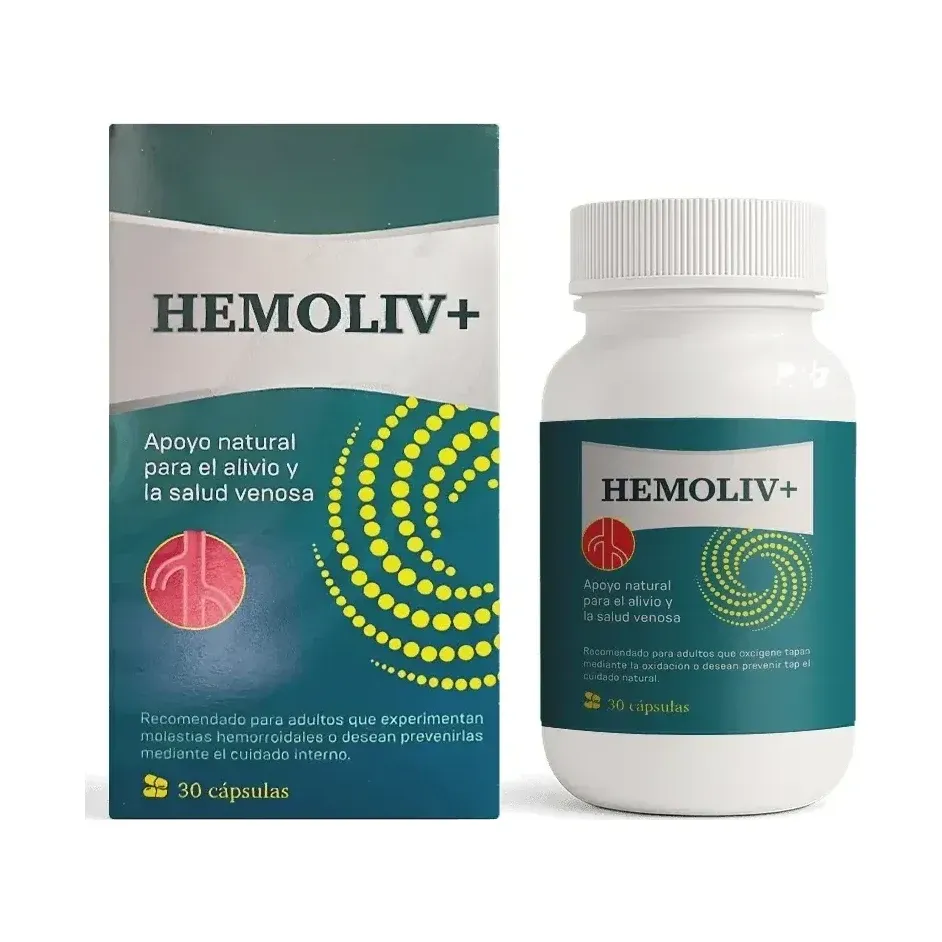 Hemoliv+, 30 cápsulas